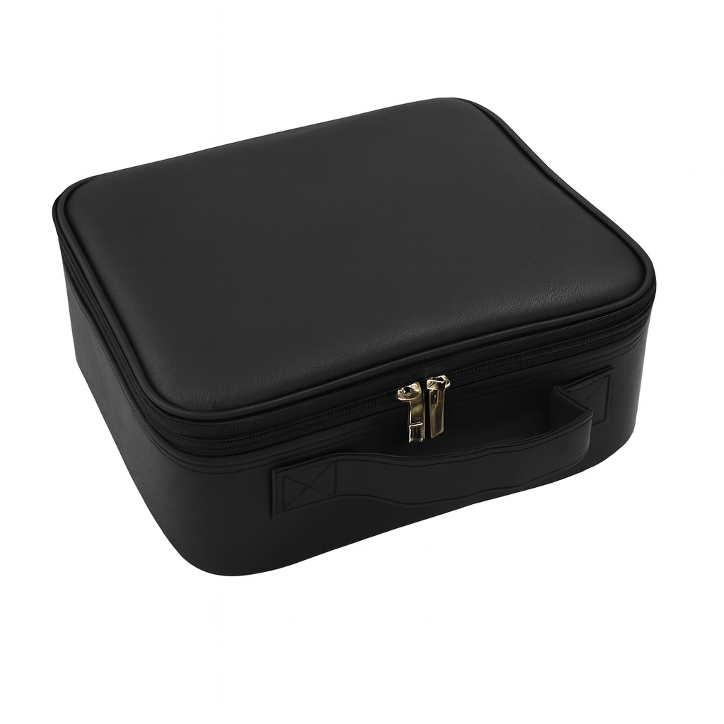 👜 Cosmetiquero con Luz LED y Espejo – Organizador Premium de Maquillaje